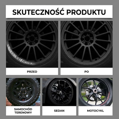 Pisak do naprawy rys na felgach samochodowych – zestaw 3 sztuk