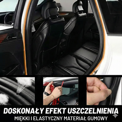 Uniwersalna uszczelka do drzwi samochodowych (5 m) – samoprzylepna listwa przeciw wiatrowi i hałasowi (typ B)