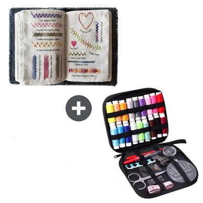 🌈Idealna dla początkujących💕 książka do ćwiczenia ściegów hafciarskich