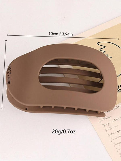 Gładkie spinki do włosów – 1 zestaw (4 sztuki)