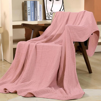 Miękki koc chłodzący z muślinu