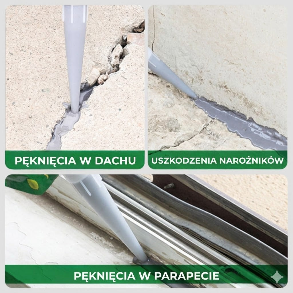 Uniwersalny klej naprawczy do szczelin w podłogach i na ścianach