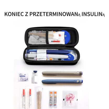 Torba chłodząca na insulinę z wskaźnikiem temperatury