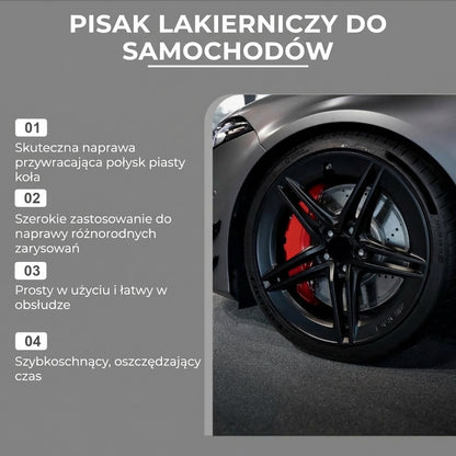 Pisak do naprawy rys na felgach samochodowych – zestaw 3 sztuk