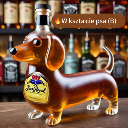 Butelka na whiskey w kształcie zwierzęcia