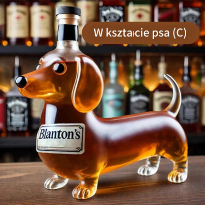 Butelka na whiskey w kształcie zwierzęcia