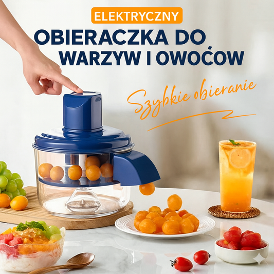 Łatwa w użyciu elektryczna obieraczka