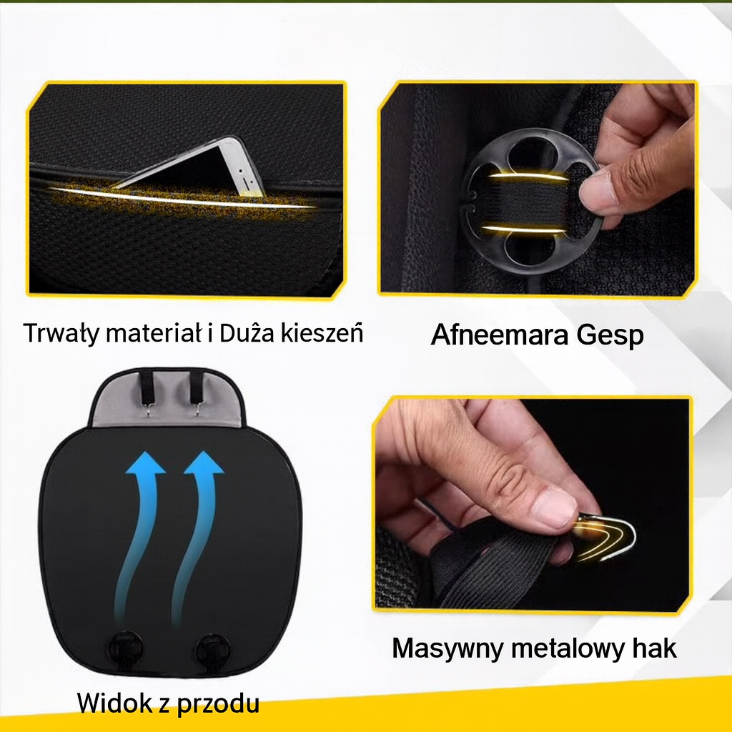 Oddychające i antypoślizgowe pokrowce samochodowe