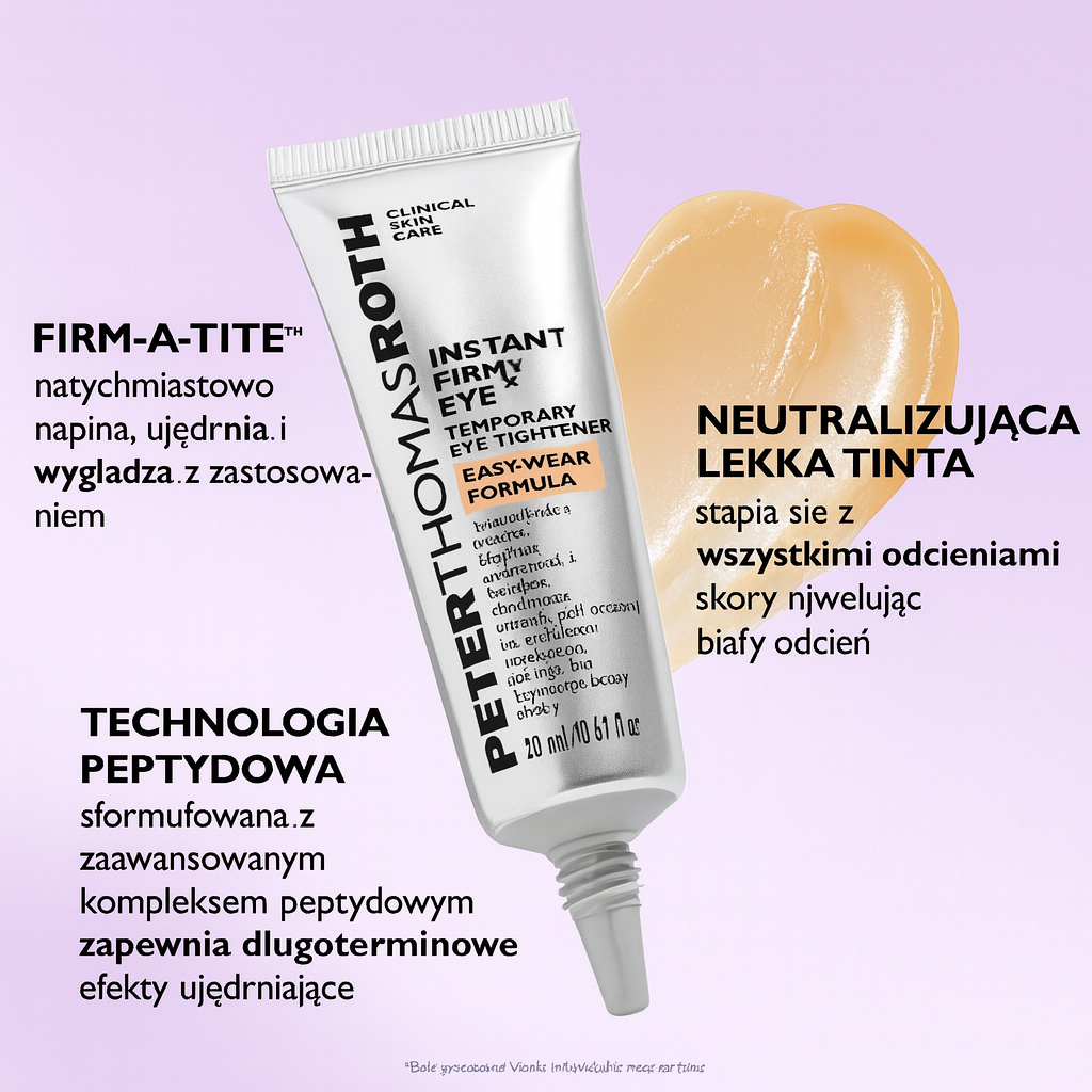 Peter Thomas Roth Instant FirmX – Natychmiastowy, tymczasowy ujędrniacz skóry wokół oczu