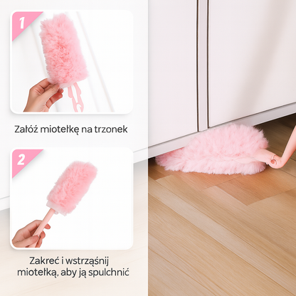 Składana i zmywalna miotełka do czyszczenia powierzchni