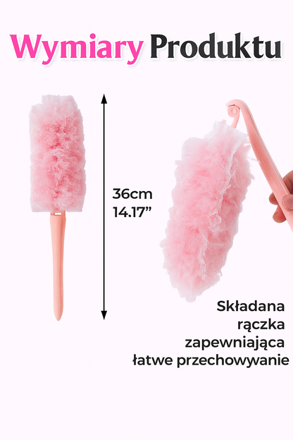 Składana i zmywalna miotełka do czyszczenia powierzchni