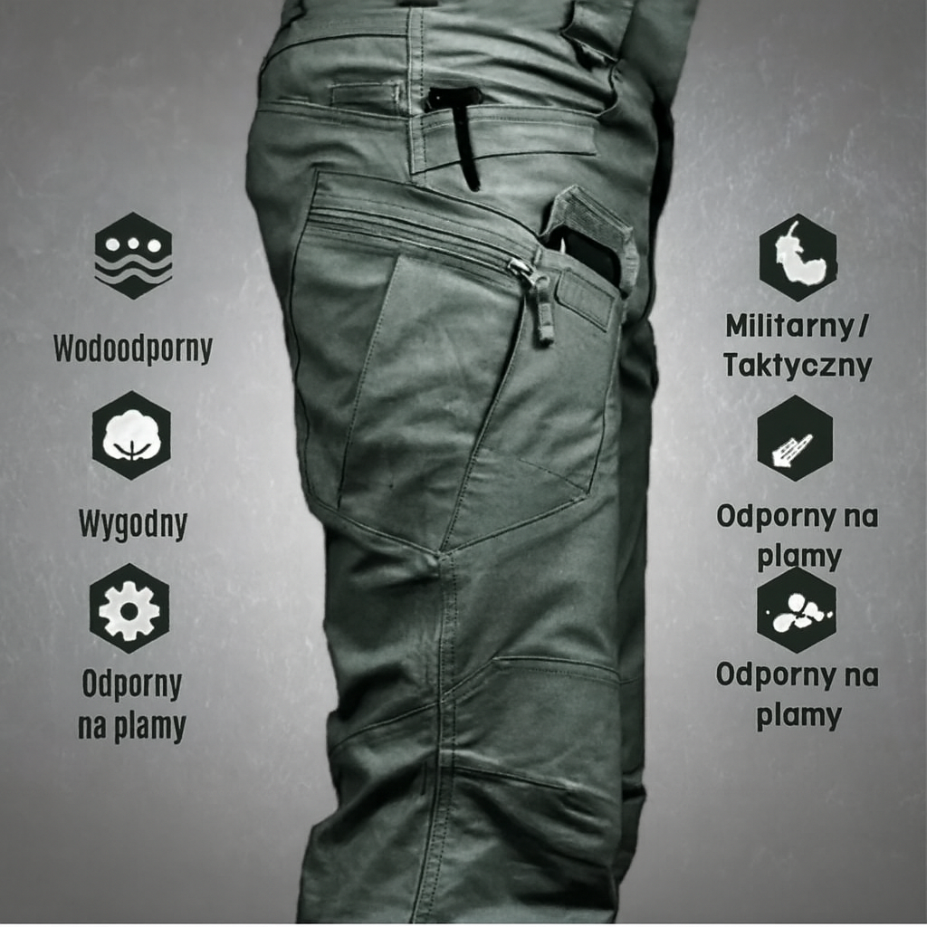 Spodnie cargo Nordex – teraz tymczasowo 1+1 gratis