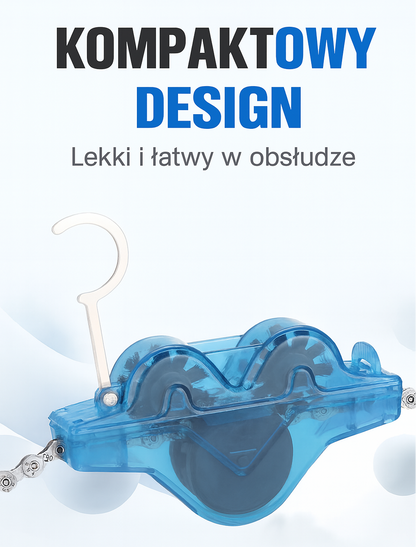 Profesjonalne narzędzie do czyszczenia łańcucha rowerowego – łatwe i skuteczne czyszczenie Twojego łańcucha!