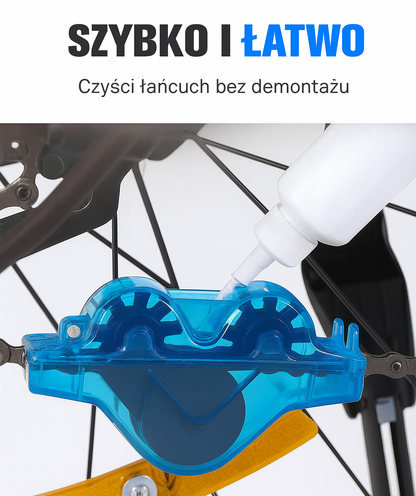 Profesjonalne narzędzie do czyszczenia łańcucha rowerowego – łatwe i skuteczne czyszczenie Twojego łańcucha!