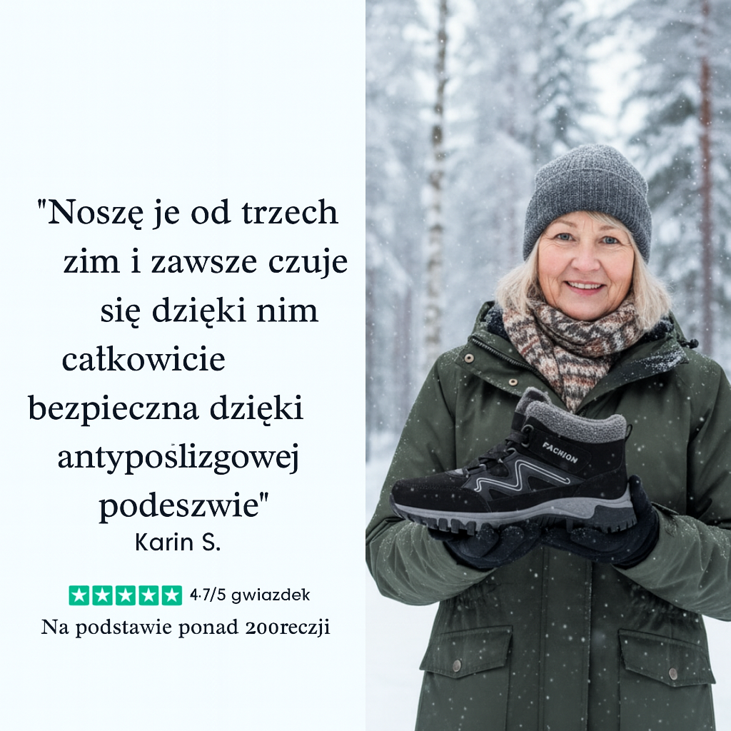 Winterstep – antypoślizgowe buty zimowe