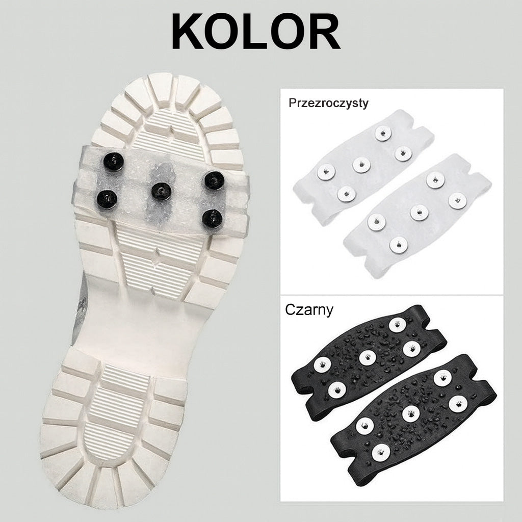 Antypoślizgowe kolce do butów – 5 kolców