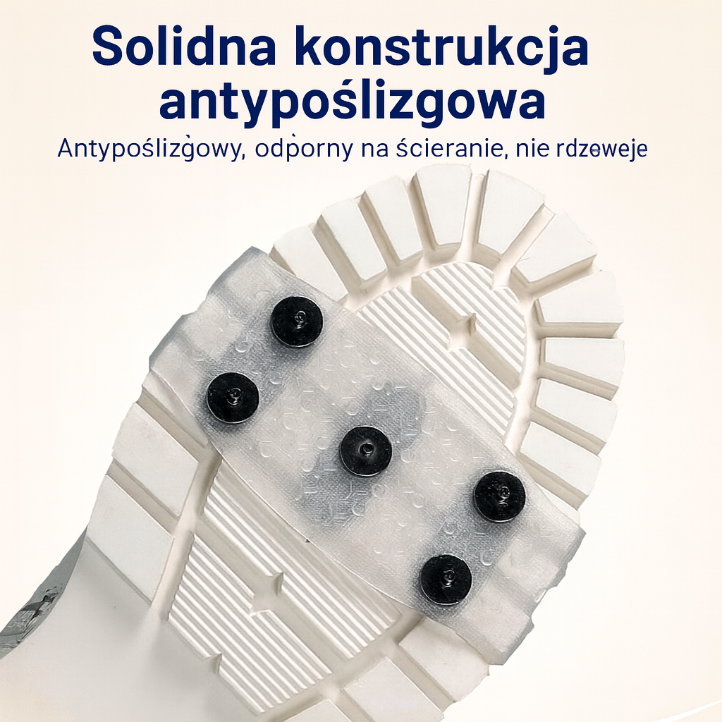 Antypoślizgowe kolce do butów – 5 kolców
