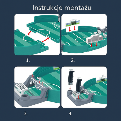 Mini piłkarzyki stołowe (wersja biurkowa)