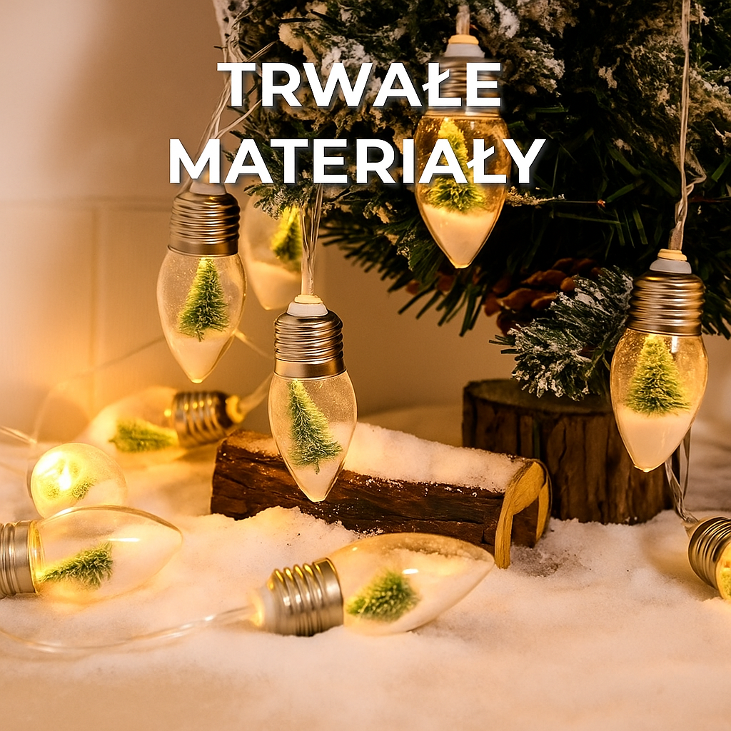 Nastrojowy łańcuch świetlny do użytku wewnątrz i na zewnątrz (ciepłe białe światło)