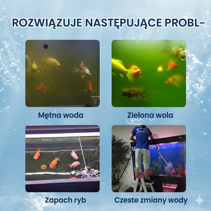 Profesjonalne tabletki do poprawy jakości wody w akwarium