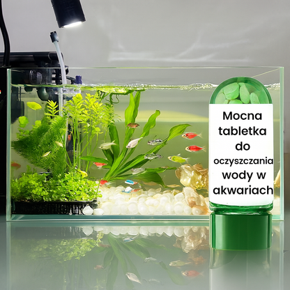 Profesjonalne tabletki do poprawy jakości wody w akwarium