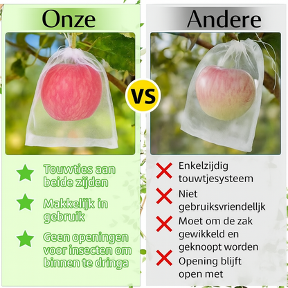 Woreczki ochronne na owoce i warzywa