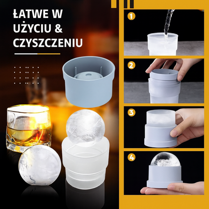 Silikonowa forma do lodowych kulek