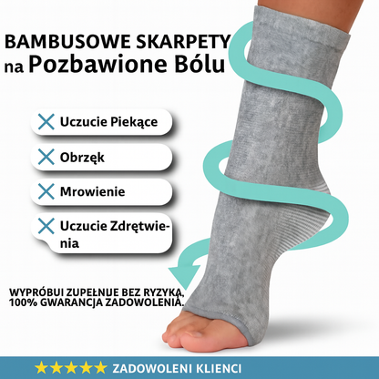 Skarpetki bambusowe dla bezbolesnych stóp