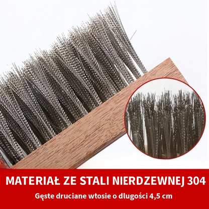 Szczotka do czyszczenia drutu ze stali nierdzewnej