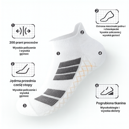 Unisex skarpetki sportowe – 1 zestaw (5 par)