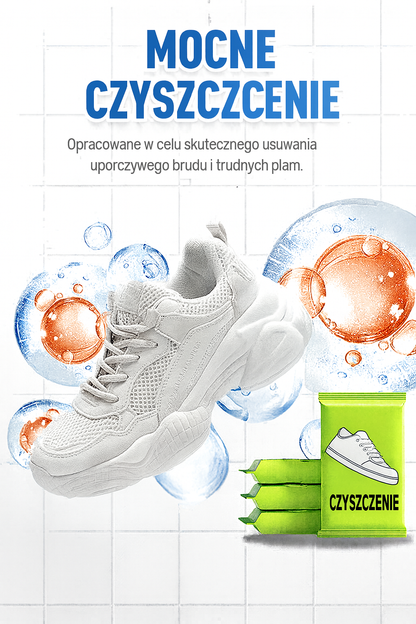 Chusteczki do szybkiego czyszczenia obuwia – 1 zestaw (3 sztuki)