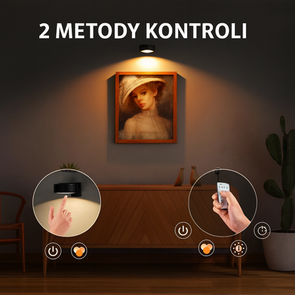 Magnetyczna Lampa Bezprzewodowa – 1 zestaw [3 szt.]