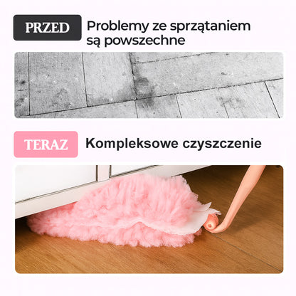 Składana i zmywalna miotełka do czyszczenia powierzchni