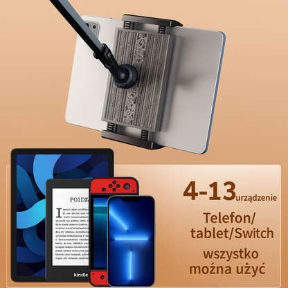 Ukryty uchwyt łóżkowy – wysuwany stojak na telefon i tablet