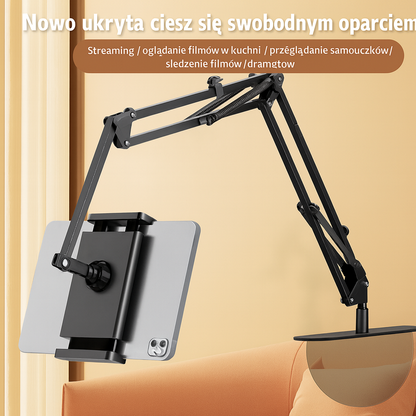 Ukryty uchwyt łóżkowy – wysuwany stojak na telefon i tablet