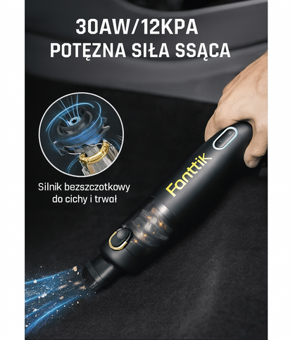 Przenośny mini odkurzacz 12000Pa z szybkim ładowaniem