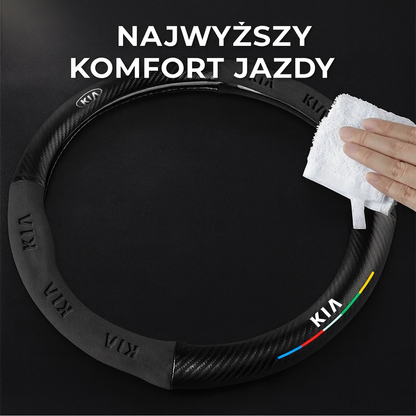 Luksusowa karbonowa osłona na kierownicę