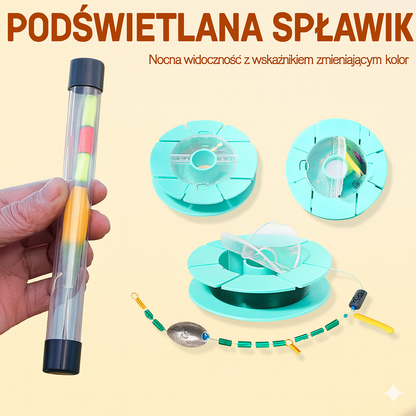 Gotowa żyłka wędkarska (100 m) z spławikiem