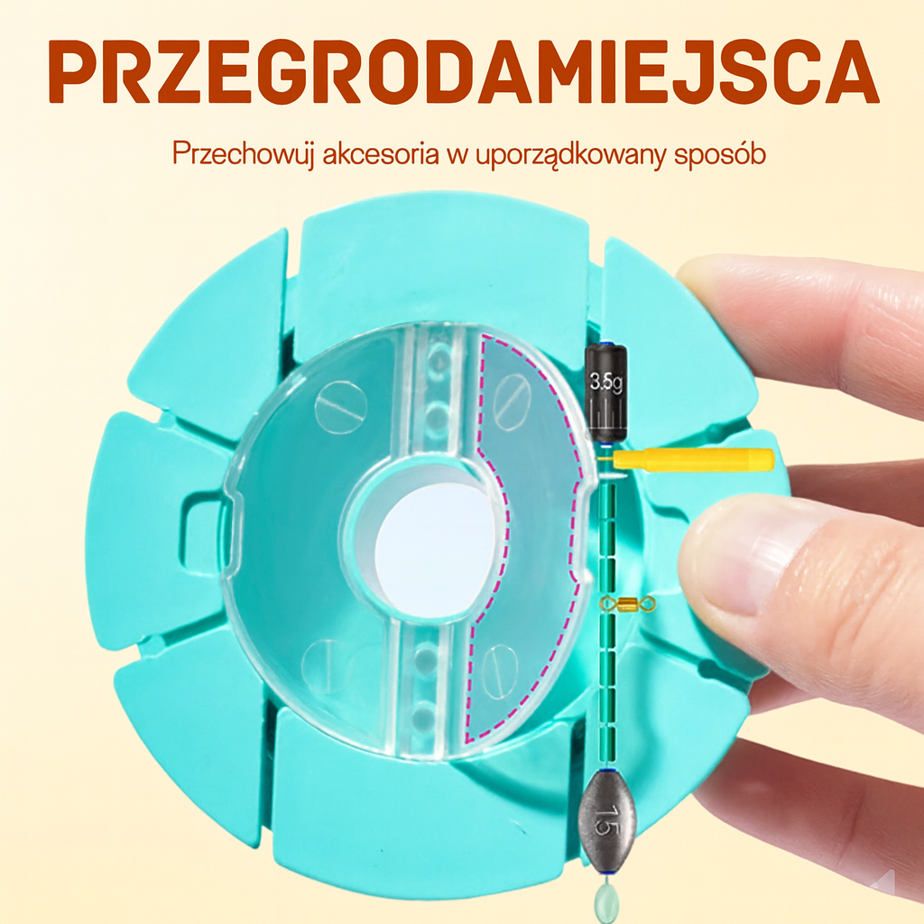 Gotowa żyłka wędkarska (100 m) z spławikiem