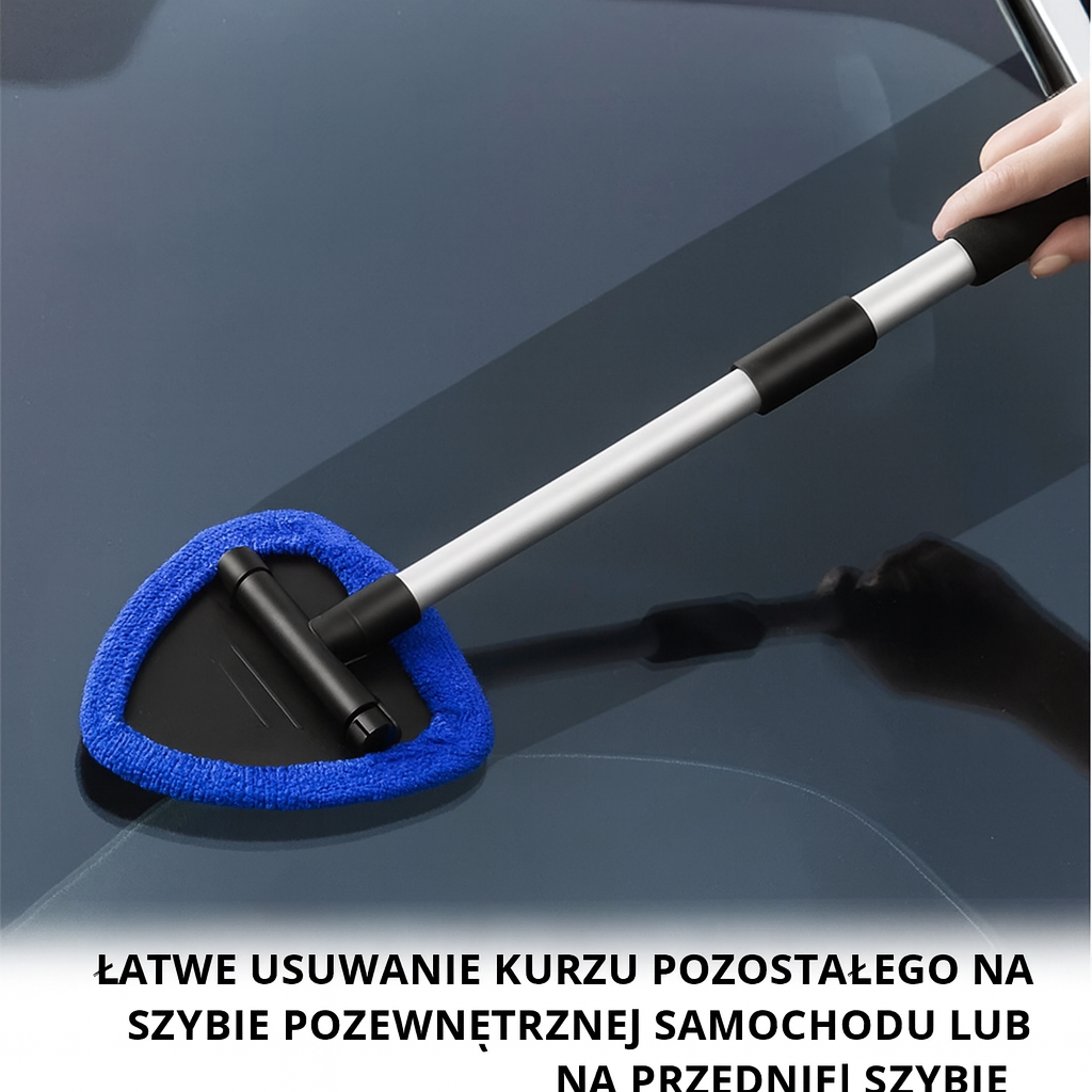 Ściągaczka do szyb samochodowych – wysuwana i obrotowa 180°