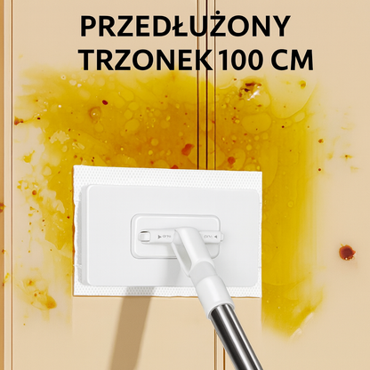 Jednorazowy mop do kurzu z 4 wielorazowymi ściereczkami