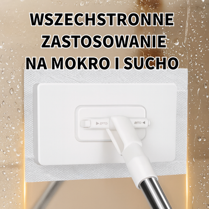 Jednorazowy mop do kurzu z 4 wielorazowymi ściereczkami