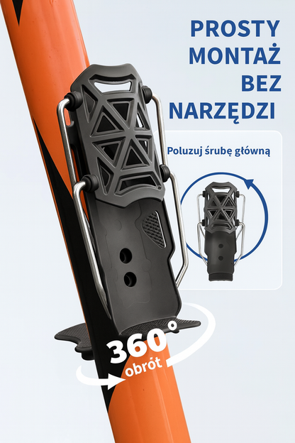 Uniwersalny uchwyt na butelkę – do rowerów i motocykli