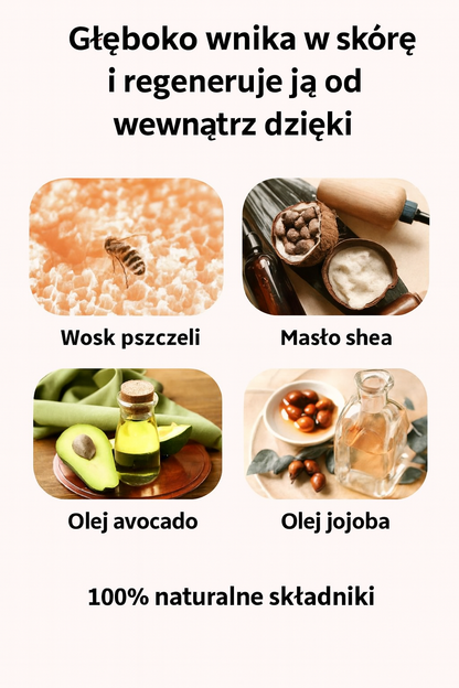 Zestaw do renowacji skóry – krem naprawczy