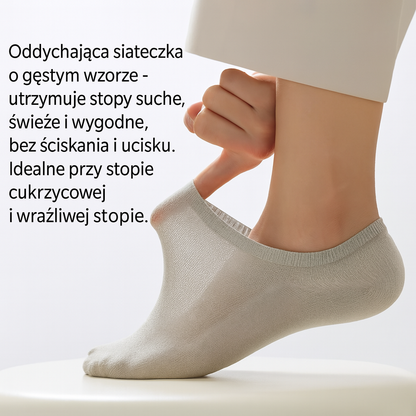 Wygodne, oddychające skarpetki – bez ucisku i bez presji