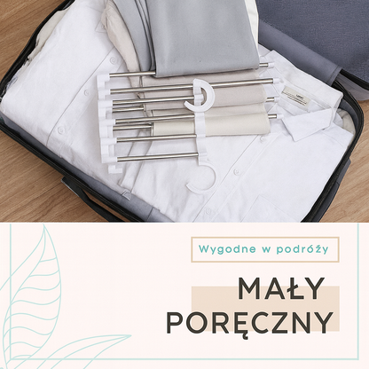 Wielofunkcyjny wieszak na spodnie – idealny sposób na uporządkowanie garderoby