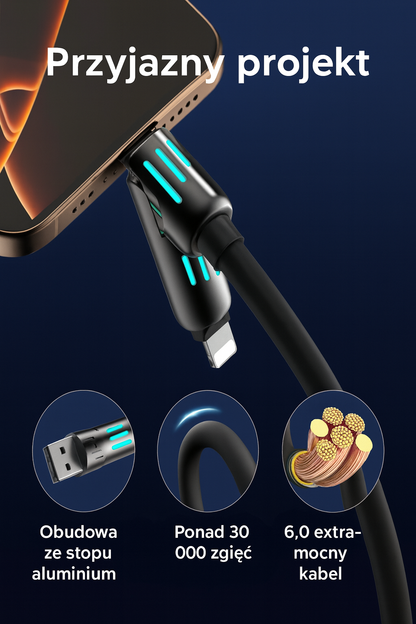 4-w-1 kabel ładujący