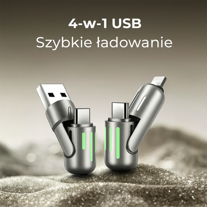 4-w-1 kabel ładujący