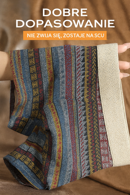 Oddychające bokserki męskie z geometrycznym wzorem – 1 zestaw (3 sztuki)