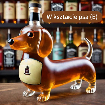 Butelka na whiskey w kształcie zwierzęcia